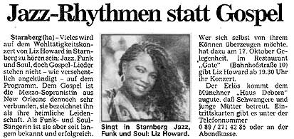 Jazz-Rhytmen statt Gospel